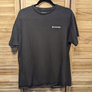 Columbia Black T-Shirt Size Large